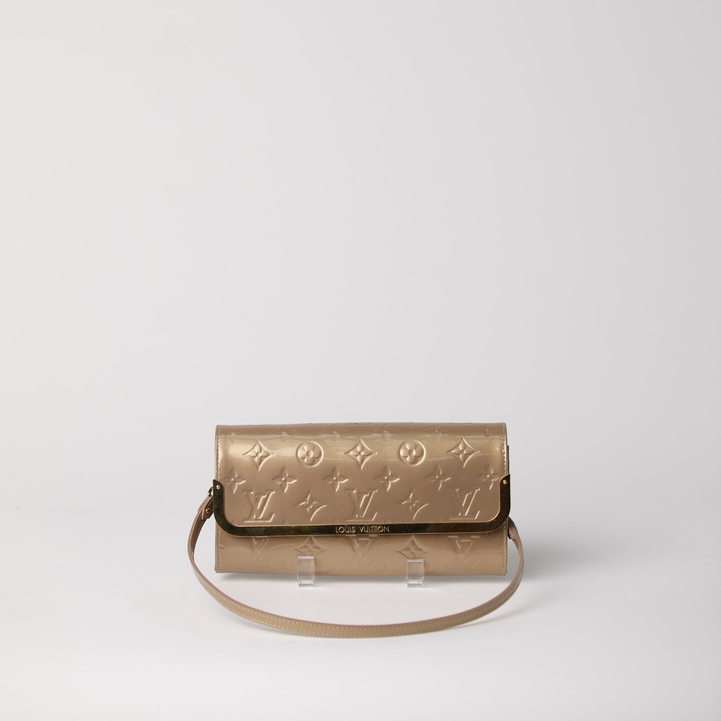 Louis Vuitton Rothmore MM Clutch Bag 14125 Beige Poodle Ladies