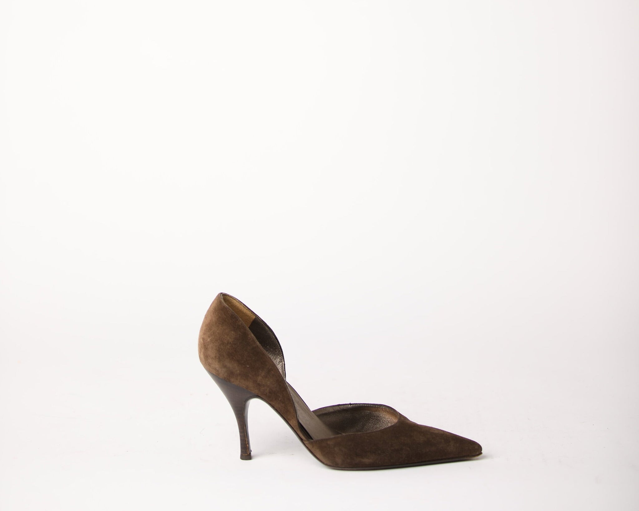 Salvatore Ferragamo Tanna hot 55 Mirtilli Suide heels Womans 9.